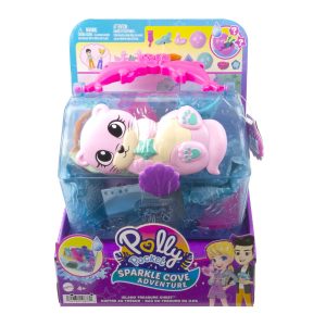 fisher price Polly Pocket Sparkle Cove Adventure Coffret Coffre Au Tr??sor