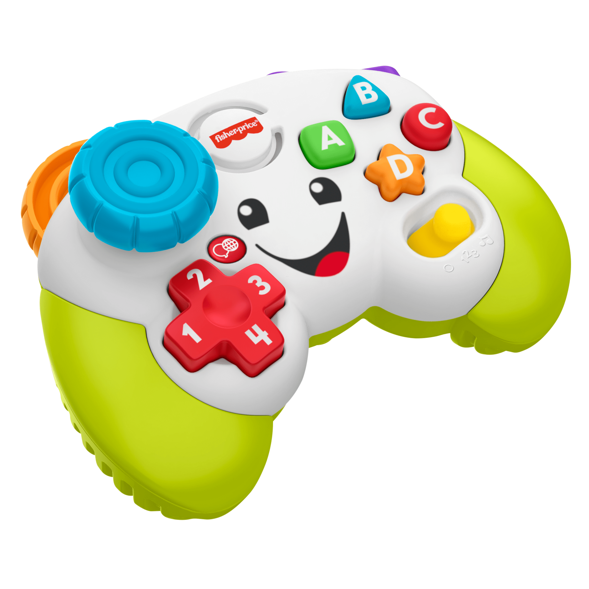 fisher price Fisher-Price Laugh & Learn Game & Learn Controller Musical Baby Toy With Lights, Multilanguage Version