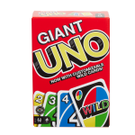 fisher price UNO Giant Sized Card Game, Game For Family Night, 108 Oversized Cards