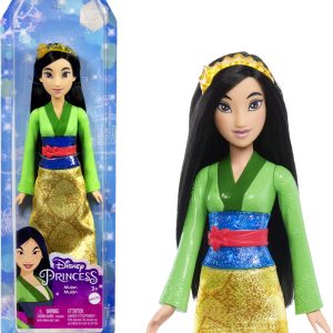 fisher price Disney Princess Mulan Doll With Sparkling Fashion & Accessories, Inspired By Disney Movie