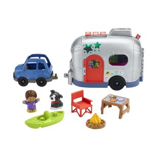 fisher price Little People Light-Up Learning Camper Playset - English & French Version