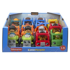 fisher price Fisher-Price Little People Toy Vehicle & Figure Set Collection For Toddlers, Style May Vary