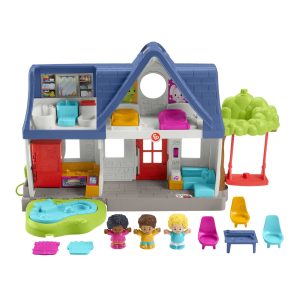 fisher price Fisher-Price Little People Friends Together Play House Playset Toddler Learning Toy With Figures And Music