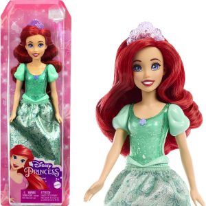 fisher price Disney Princess Ariel Doll With Sparkling Fashion & Accessories, Inspired By The Little Mermaid
