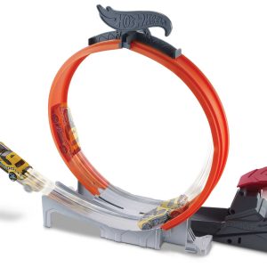 fisher price Hot Wheels Action Pista de Juguete Acrobacias Vuelta 360??